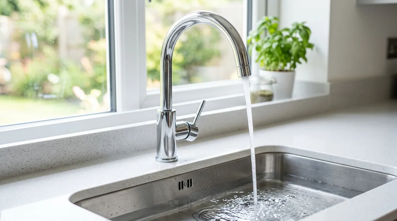Local Plumbing Master Pros same day plumber fixing a faucet in Winooski, VT